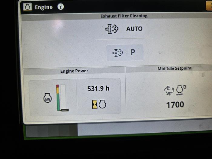 Used 2023 John Deere W235 Windrower w/ 500 eng hrs