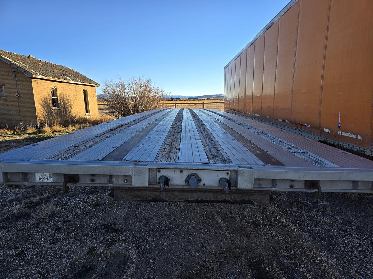 Used 48' Western Flatbed Hay Trailer