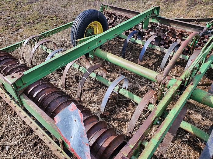 Used 15' John Deere 970 Roller Harrow / Culti-Mulcher