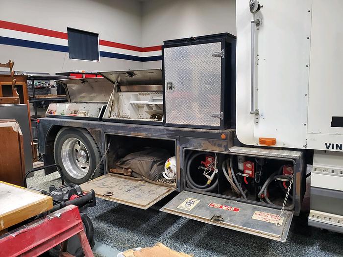 Used Freightliner FLD120 Service Truck / Toy Hauler