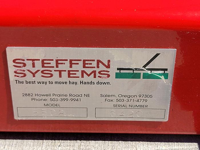 Used 2021 Steffen 5508 Bale Grapple w/ Skid Steer Mount