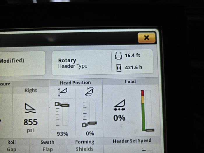 Used 2023 John Deere W235 Windrower w/ 500 eng hrs