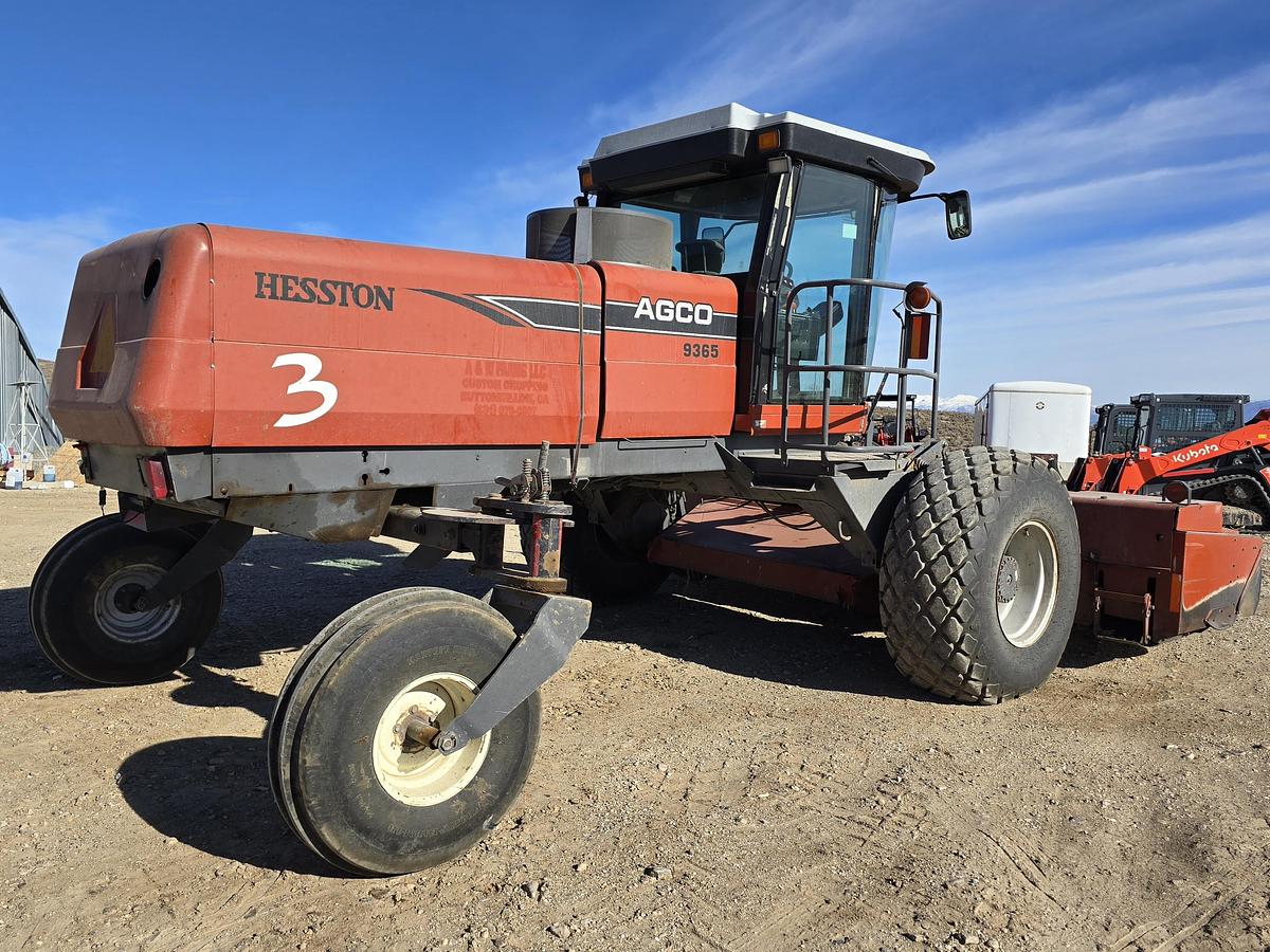 Used AGCO 9365 Rotary Windrower
