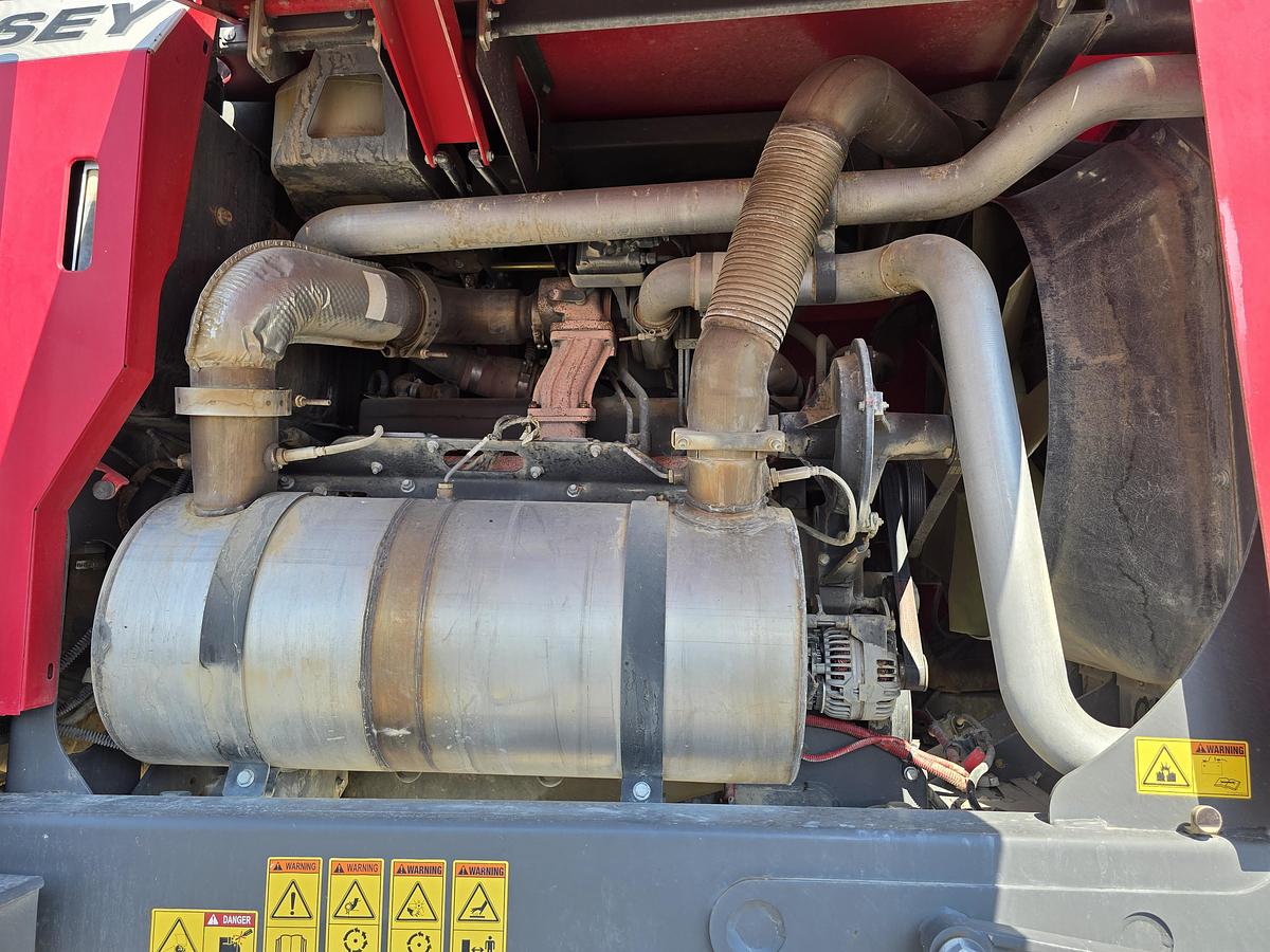 Used 2015 Massey Ferguson WR9870 Rotary Windrower w/ 1600 hrs