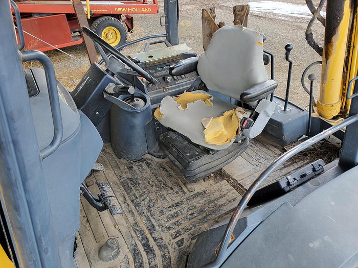 Used 2004 John Deere 410G Backhoe w/ Bale Fork + Bucket