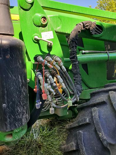 Used 2021 John Deere 6105E Tractor w/ Loader - 600 Hrs
