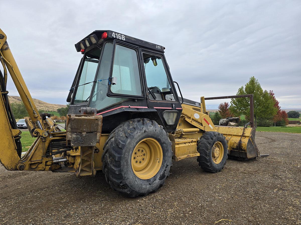Used 1992 Caterpillar 416B Backhoe w/ Thumb