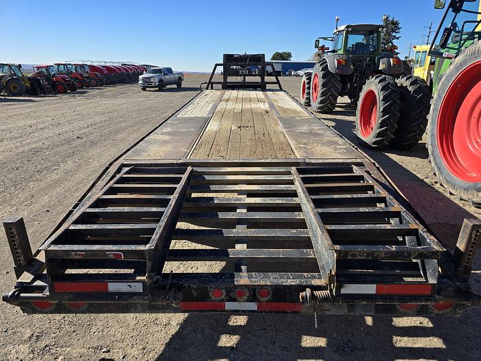 Used 30' Custom Built Gooseneck Equipment Trailer