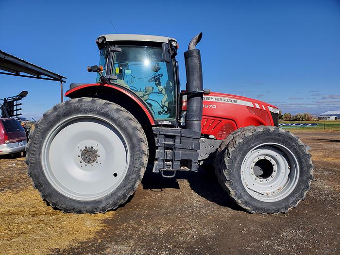 Used 2012 Massey Ferguson 8670 Tractor w/ CVT