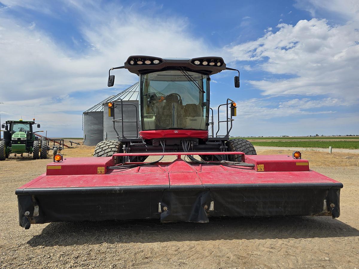 Used Massey Ferguson WR9980 Rotary Windrower w/ 1500 hrs