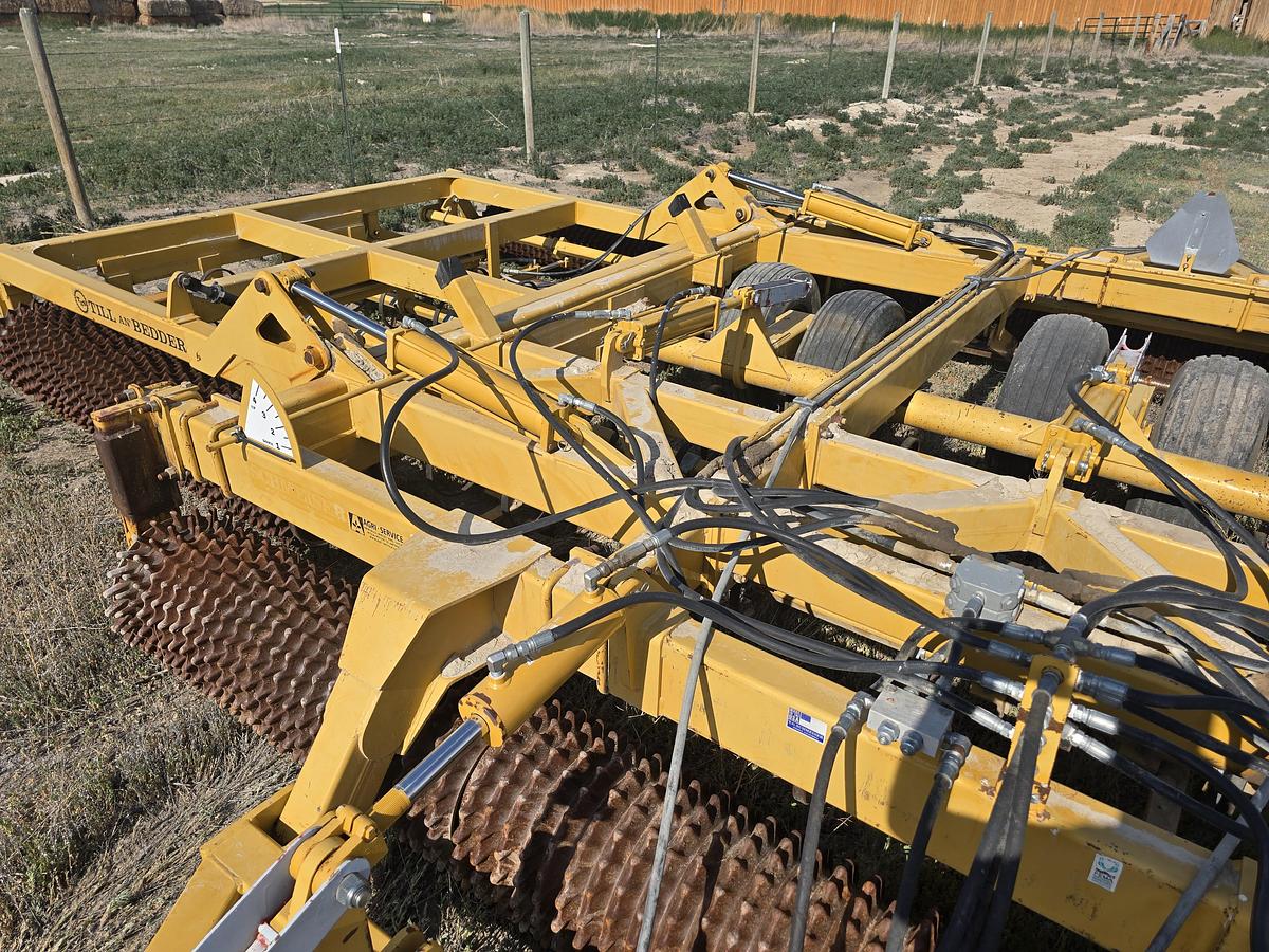 Used 30' Schmeiser TBF4 Roller Harrow