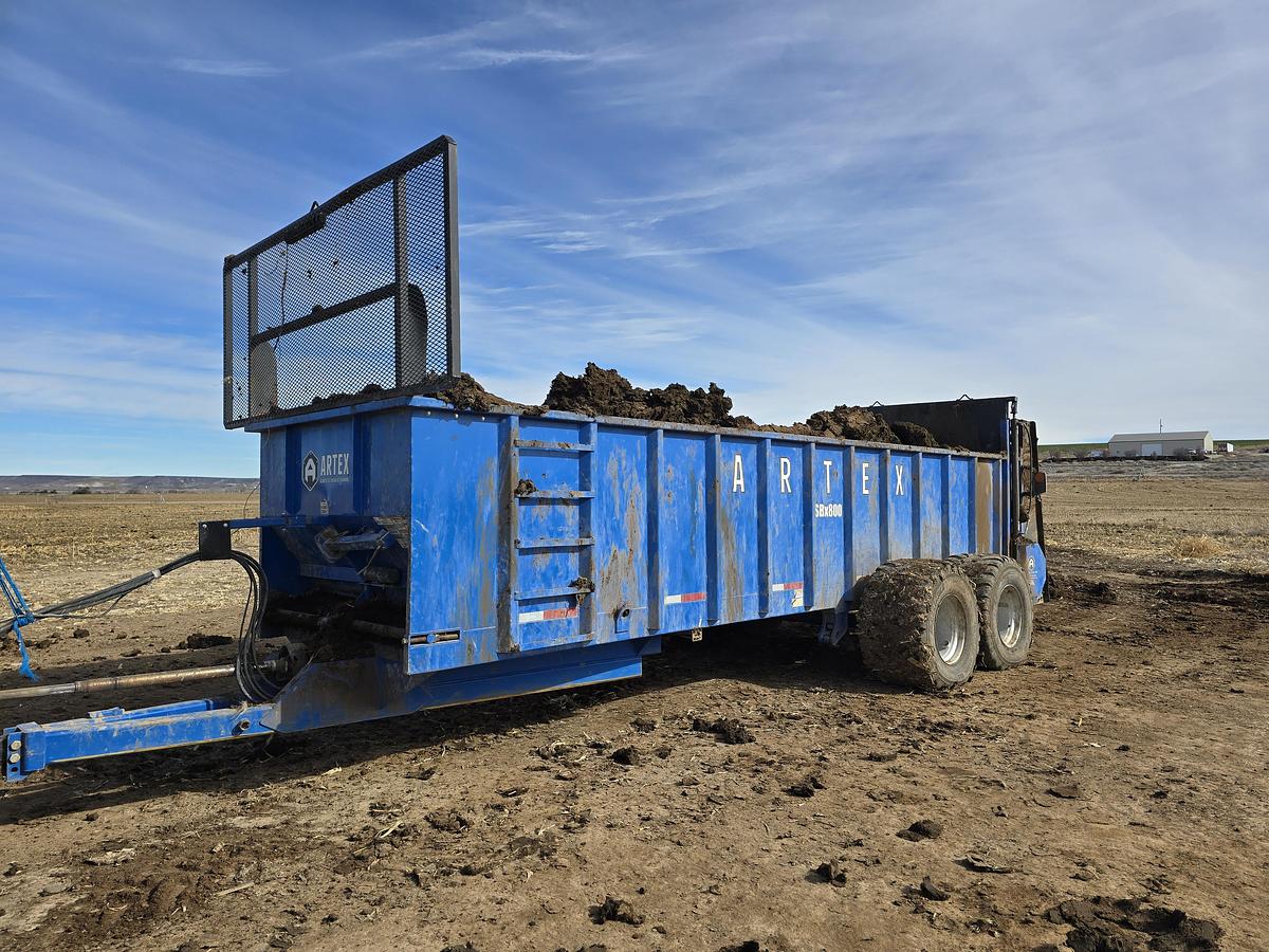 Used 2021 Artex SBX800 Manure Spreader