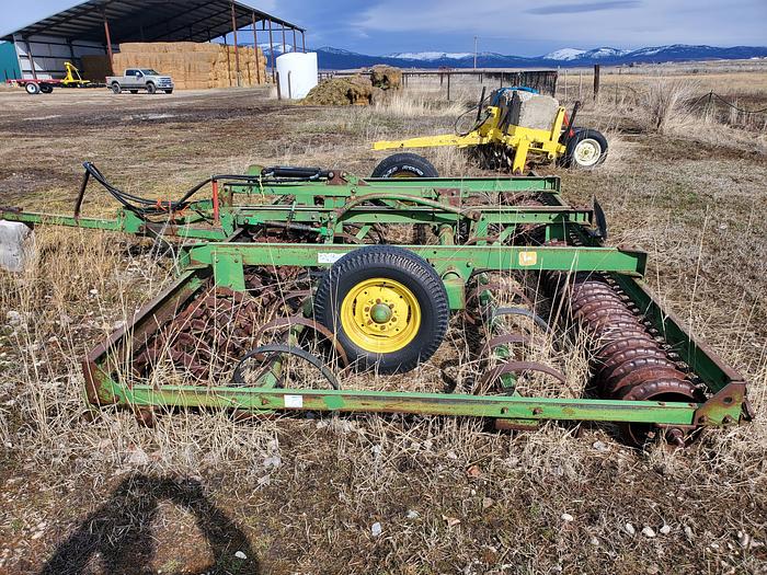 Used 15' John Deere 970 Roller Harrow / Culti-Mulcher