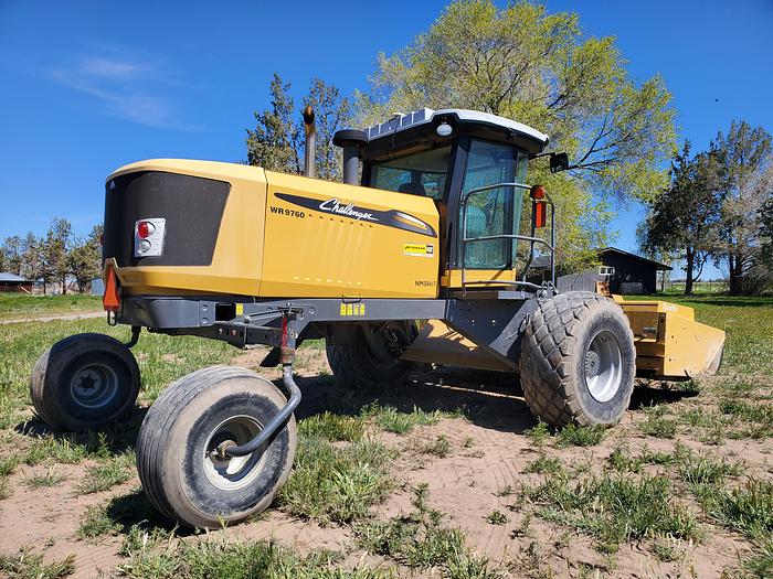 Used 13' Challenger WR9760 Rotary Windrower