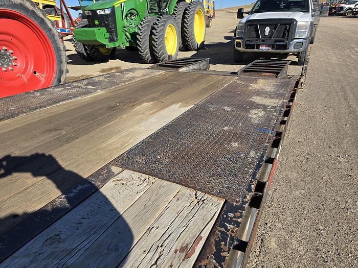 Used 30' Custom Built Gooseneck Equipment Trailer