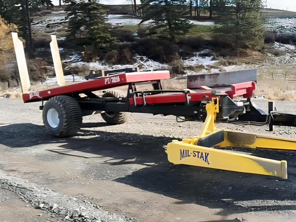 Used Mil-Stak PT2016 Bale Stacker w/ Side Hill Kit - 55k Bales