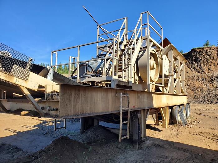 Used Complete Crushing Spread ** Will Separate ** includes Nordberg C100 Jaw Crush + more