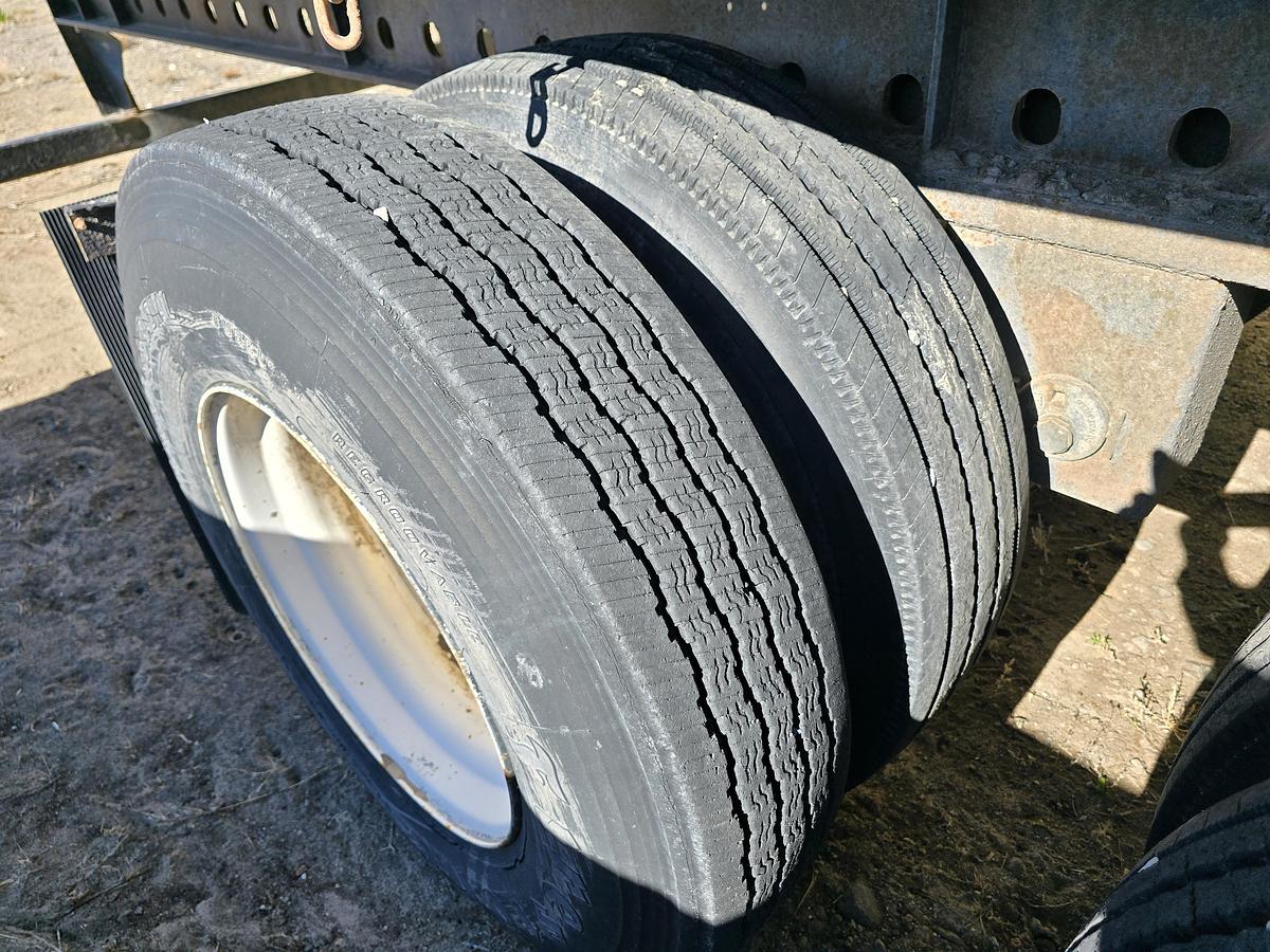 Used 48' Transcraft Flatbed Hay Trailer