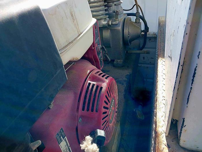 Used International 4900 Service Truck w/ Crane + Welder + Compressor + Torch