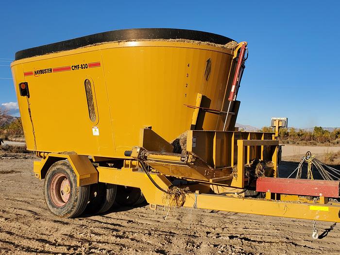 Used 2021 HayBuster CMF-830 Vertical Feed Mixer