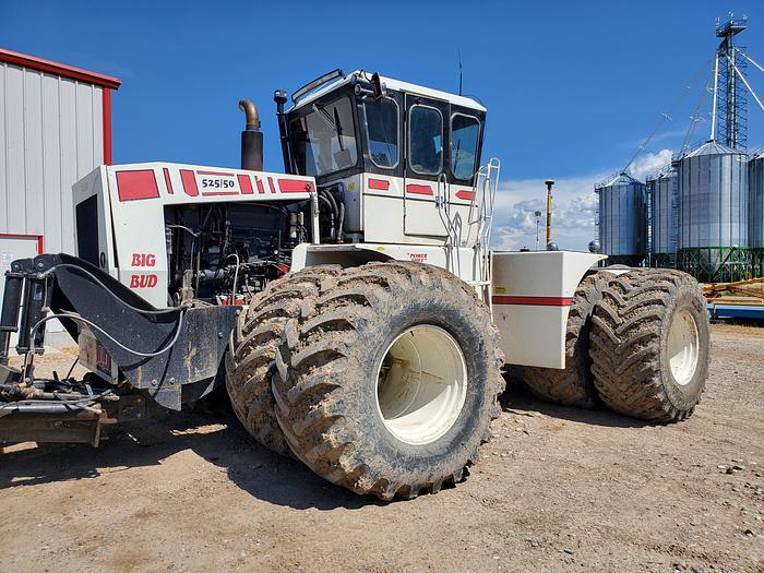 Used Big Bud 525/50 Tractor + 25 cyd Scraper w/ GPS