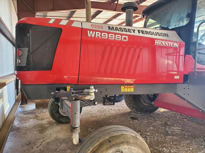 Used 2021 Massey Ferguson WR9980 Windrower w/ 780 hrs