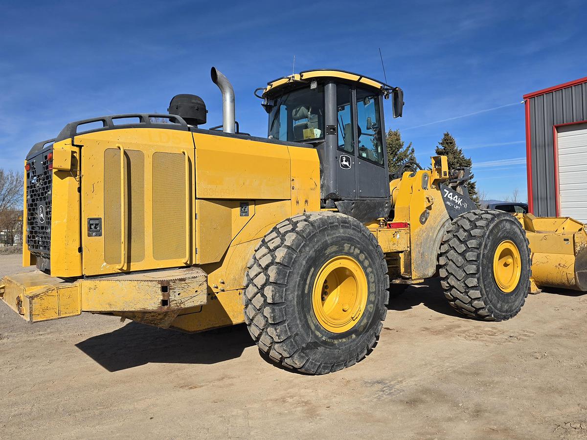 Used 2015 John Deere 744K-II High Lift Wheel Loader