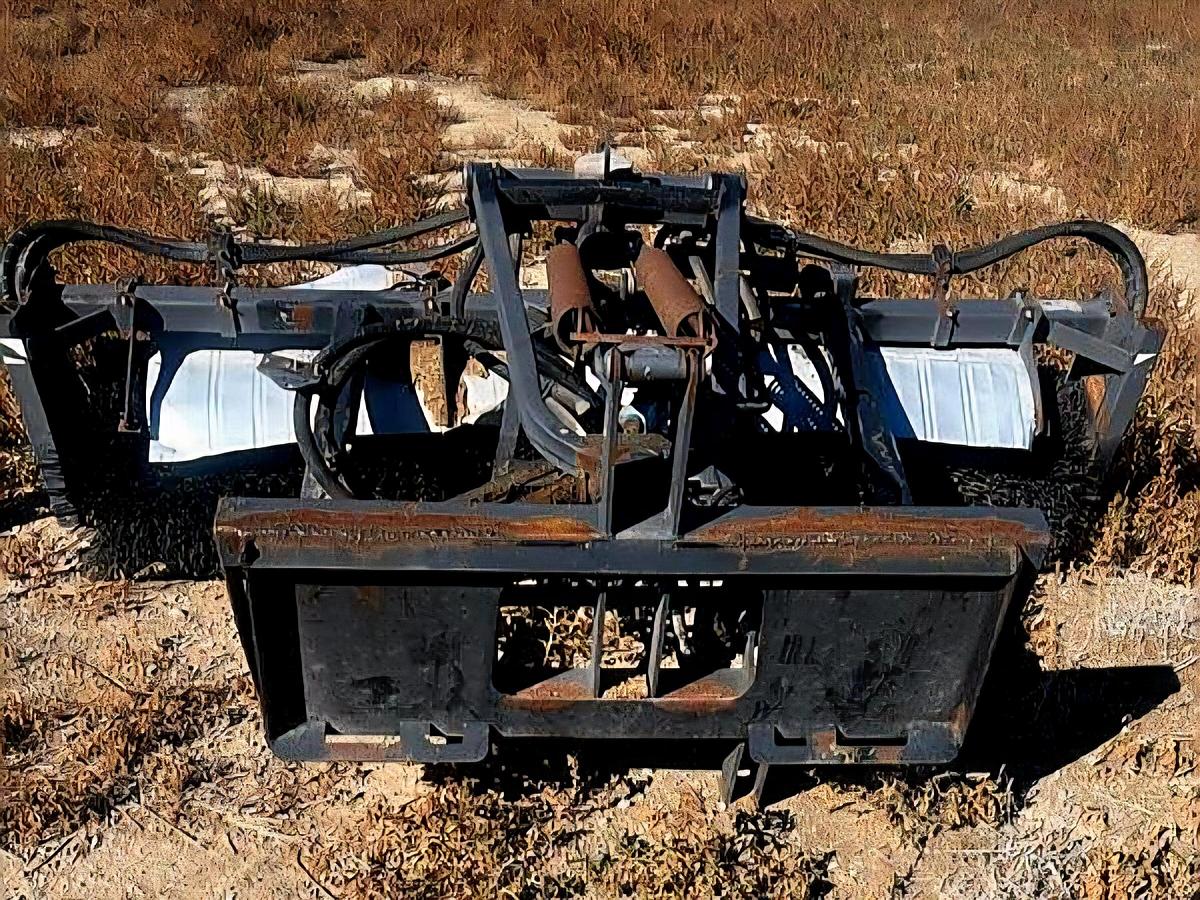 Used Caterpillar BA25 Skid Steer Sweeper