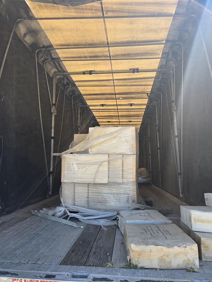 Used 2003 Ravens 48' Curtainside Trailer