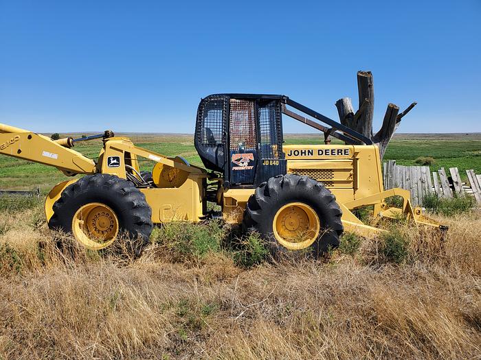 Used John Deere 640 Skidder