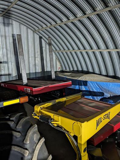 Used 2018 Mil-Stak PT/2150 Bale Stacker w/ 18k Bales