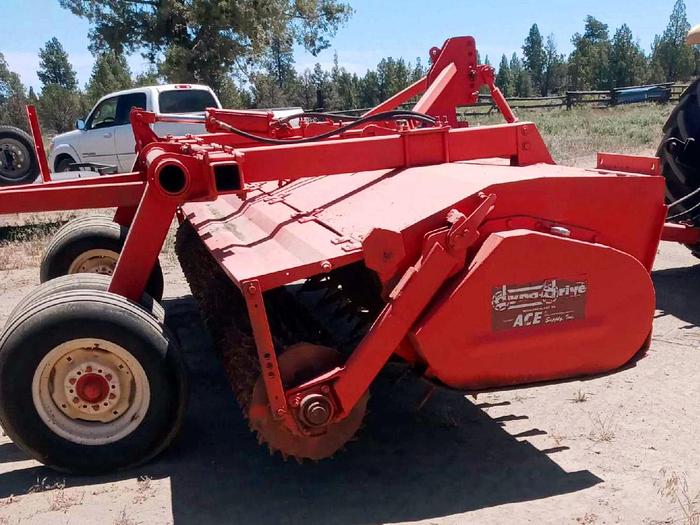 Used 13' Ace Dyna-Drive Rotary Cultivator w/ Lift Assist