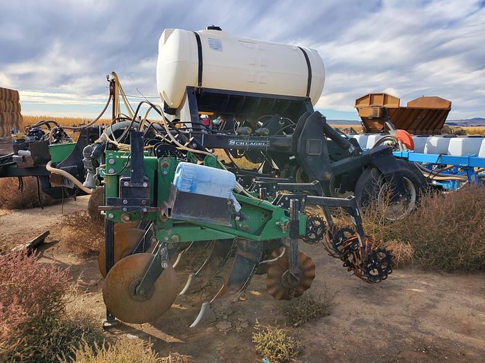 Used 12R22 Schlagel Strip-Till Machine w/ Caddy