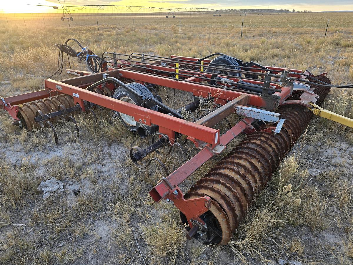 Used 15' Case 415 Roller Harrow