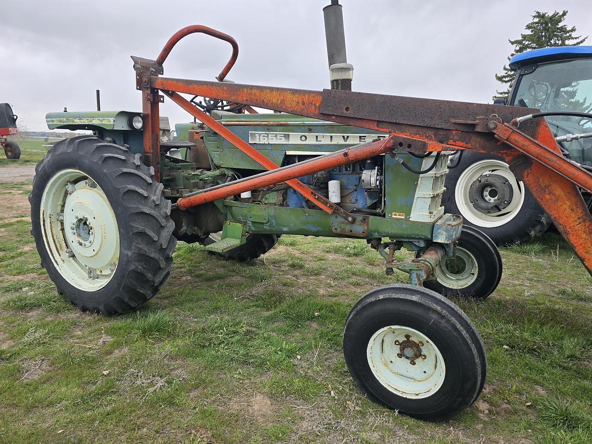 Used Oliver 1655 Tractor w/ Loader + Grapple