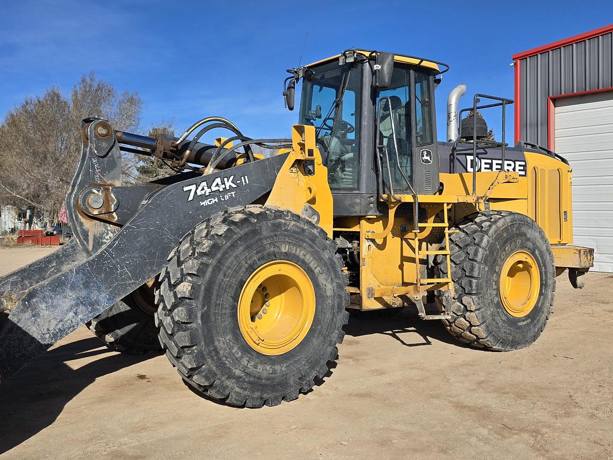 Used 2015 John Deere 744K-II High Lift Wheel Loader