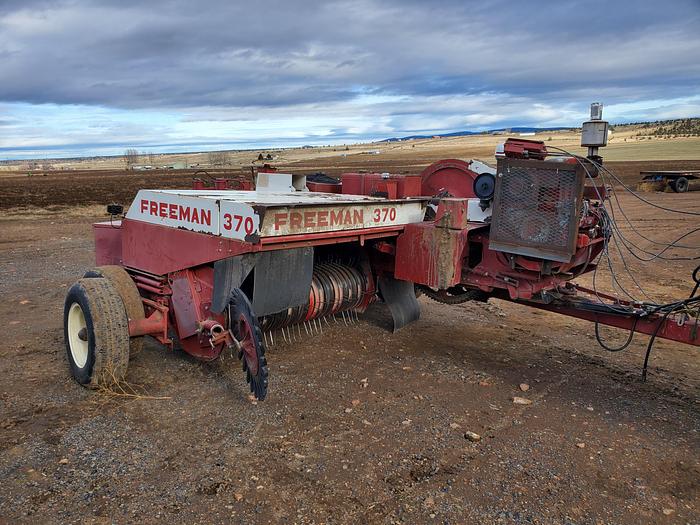 Used Freeman 370T Engine Baler w/ 3200 hrs