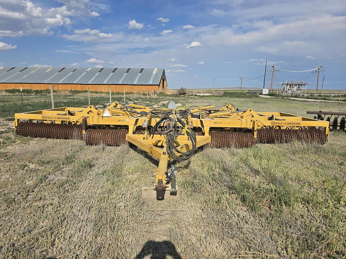 Used 30' Schmeiser TBF4 Roller Harrow