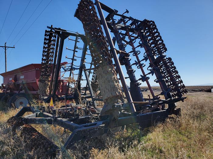 Used 30' Shop Built Roller Harrow