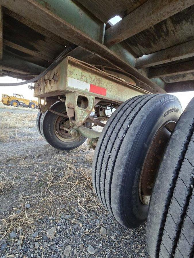 Used Hay Trailer Set - Fruehauf 32' Lead + 30' Pup