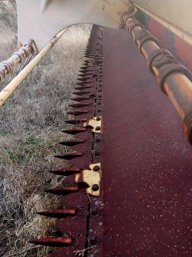 Used 14' New Holland 114 Pivot Tongue Windrower