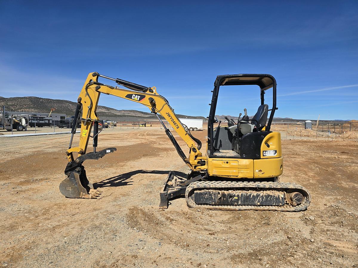 Used 2018 Caterpillar 303.5E2 Mini-Excavator