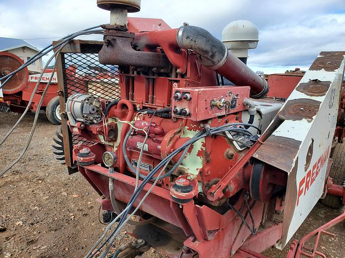 Used Freeman 370T Engine Baler w/ 3200 hrs