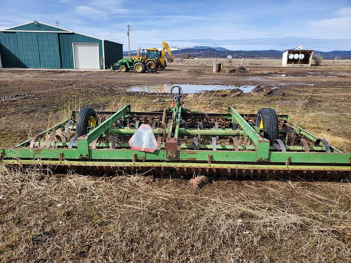 Used 15' John Deere 970 Roller Harrow / Culti-Mulcher