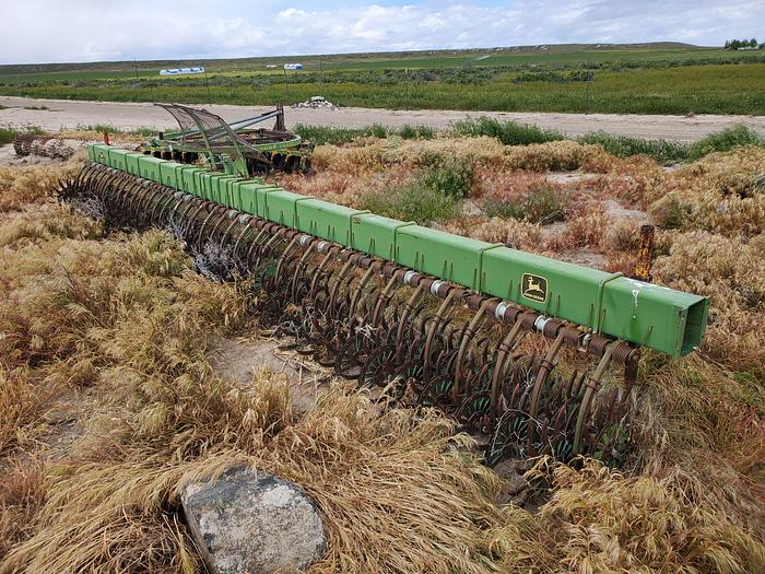 Used 21' John Deere 400 Rotary Hoe