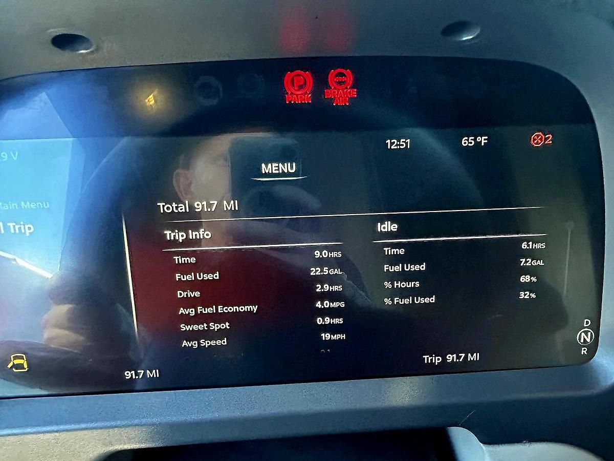 Used 2022 Peterbilt 579 Truck ** New Engine **