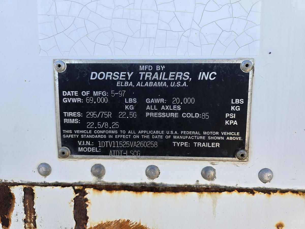 Used 53' Dorsey Dry Van Trailer
