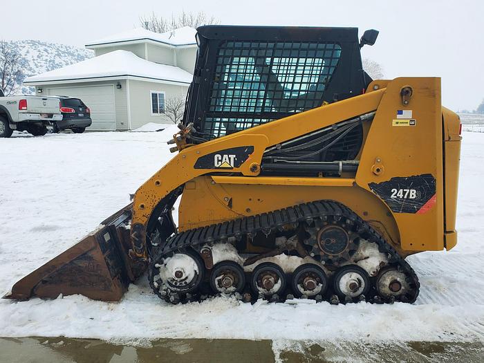 Used 2012 Cat 247B3 Skid Steer w/ 3000 hrs
