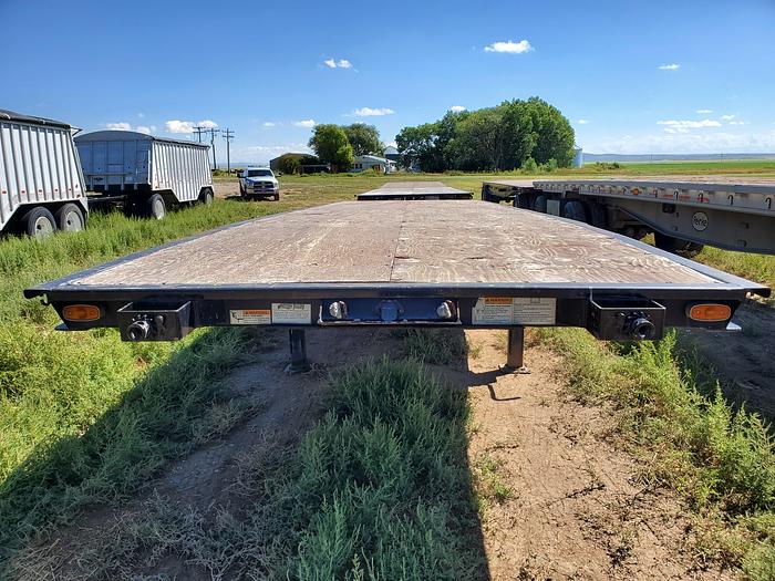 Used 2016 Western Flatbed Triple Trailer Set - 30' + 24' + 24'