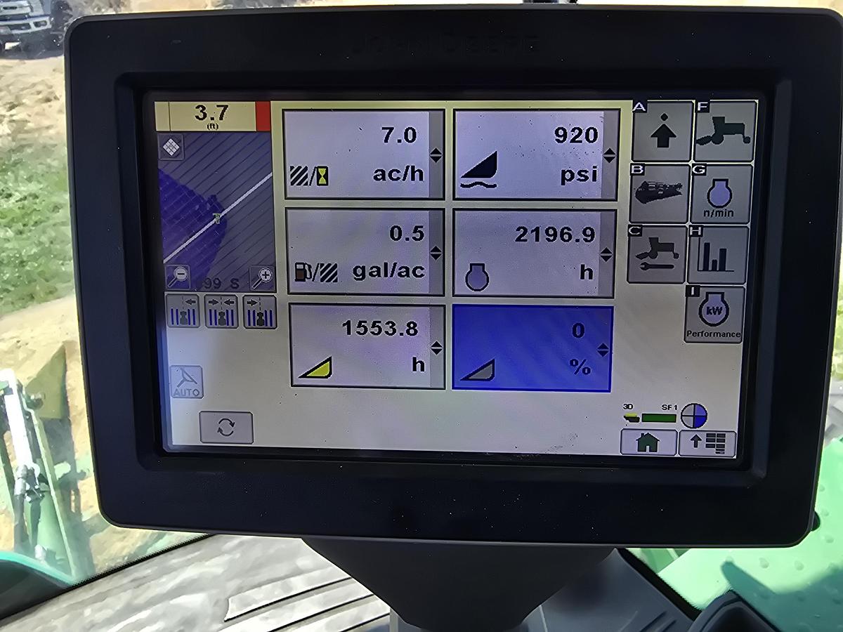 Used 2014 John Deere W235 Rotary Windrower w/ 2200 hrs